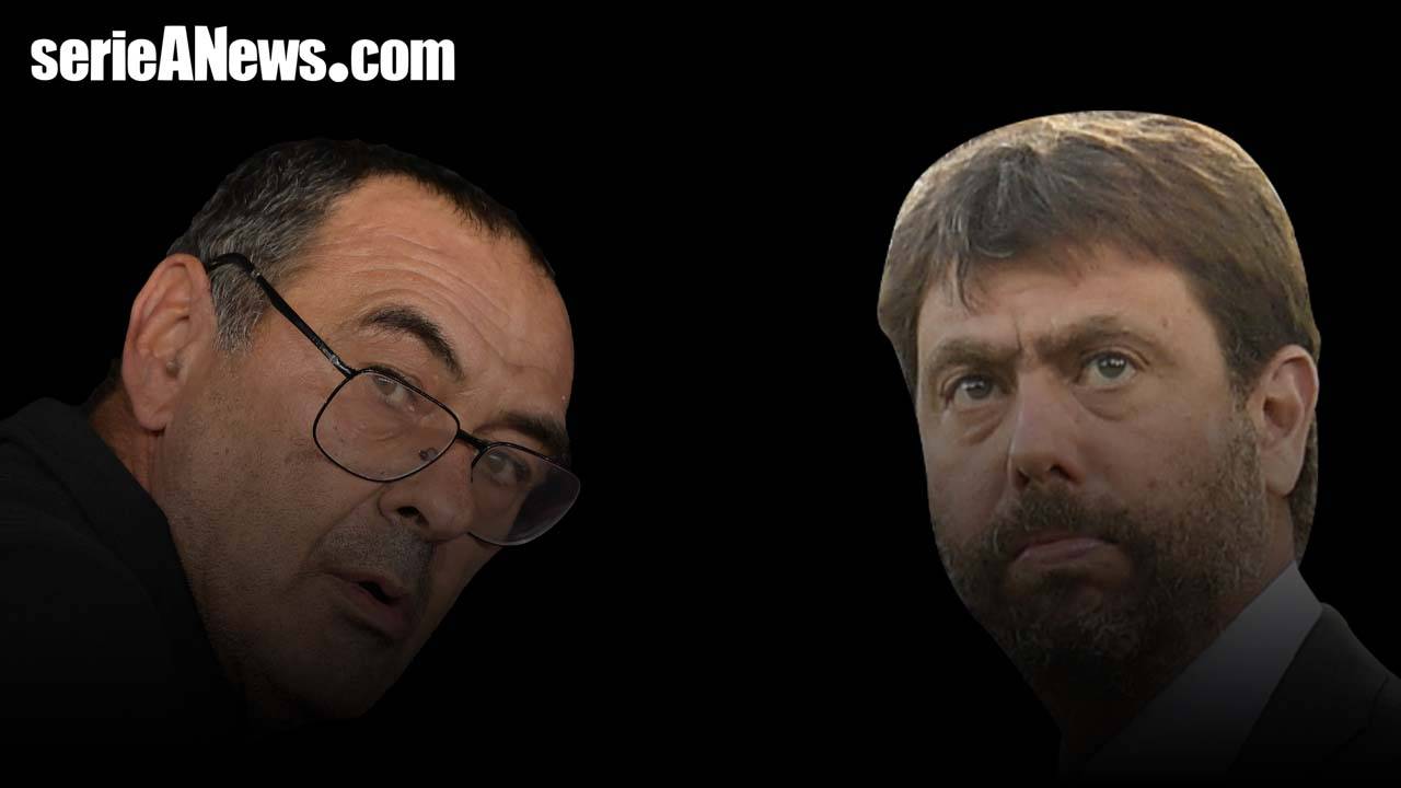 Maurizio Sarri ed Andrea Agnelli