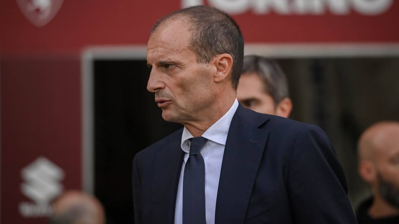 Allegri in panchina