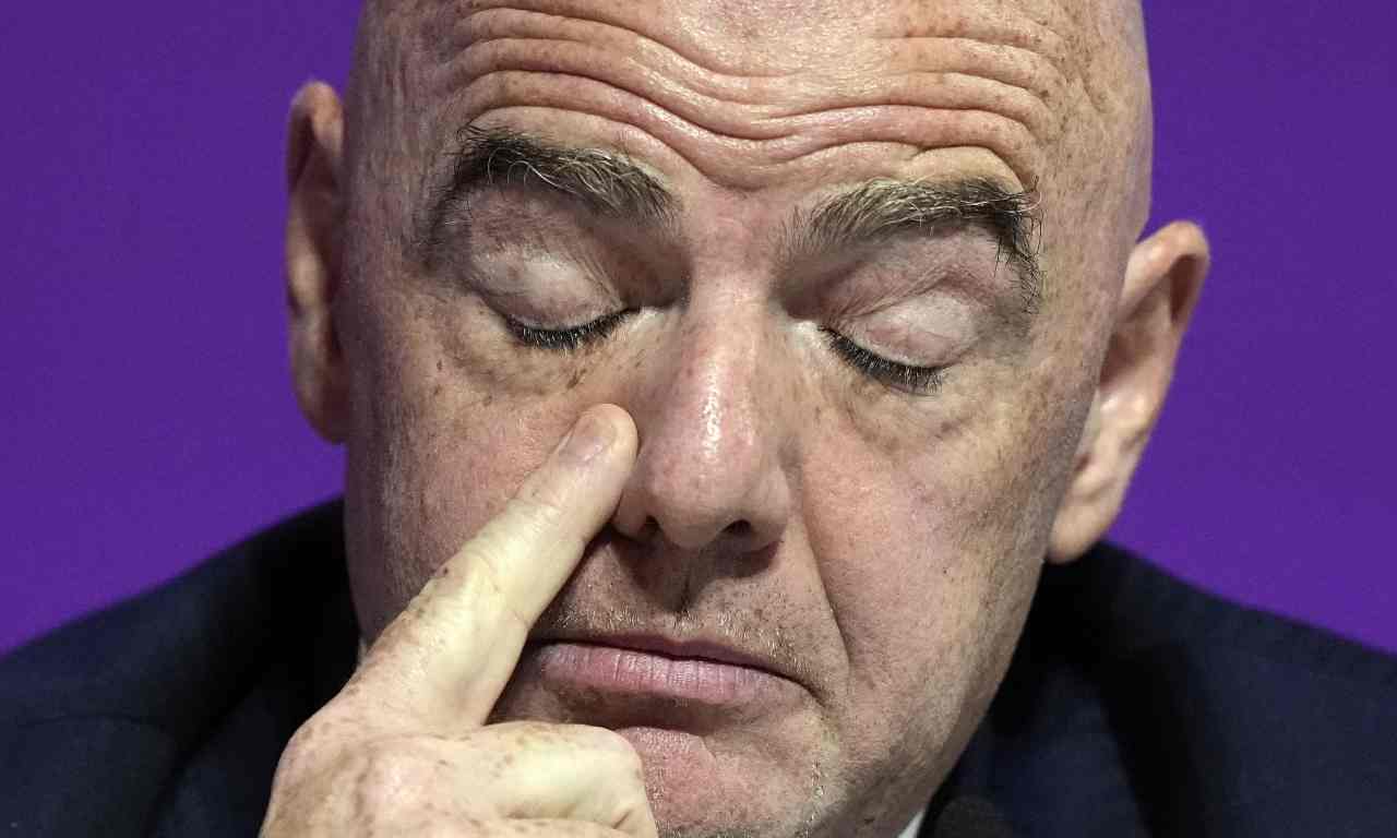 Infantino perplesso 