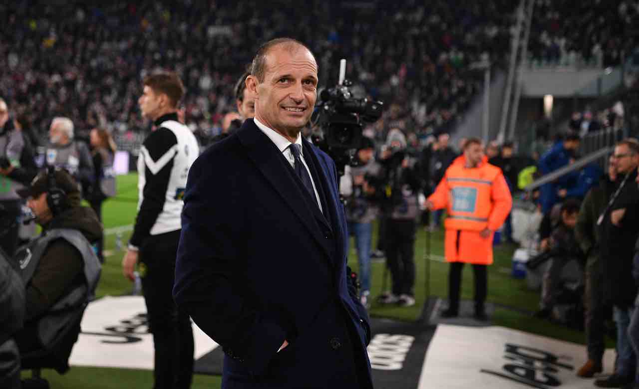 Allegri sorridente