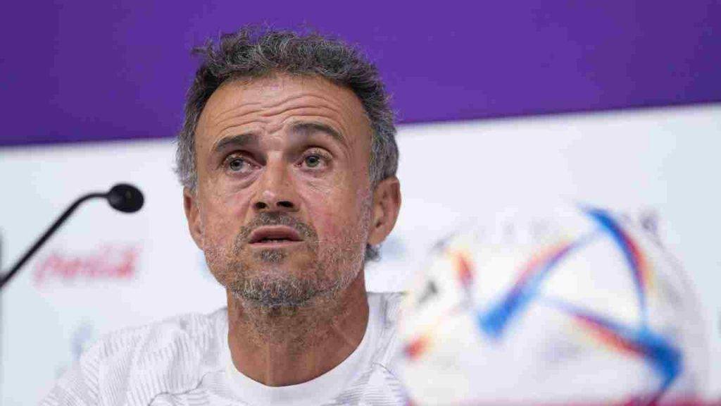 Luis Enrique conferenza Spagna