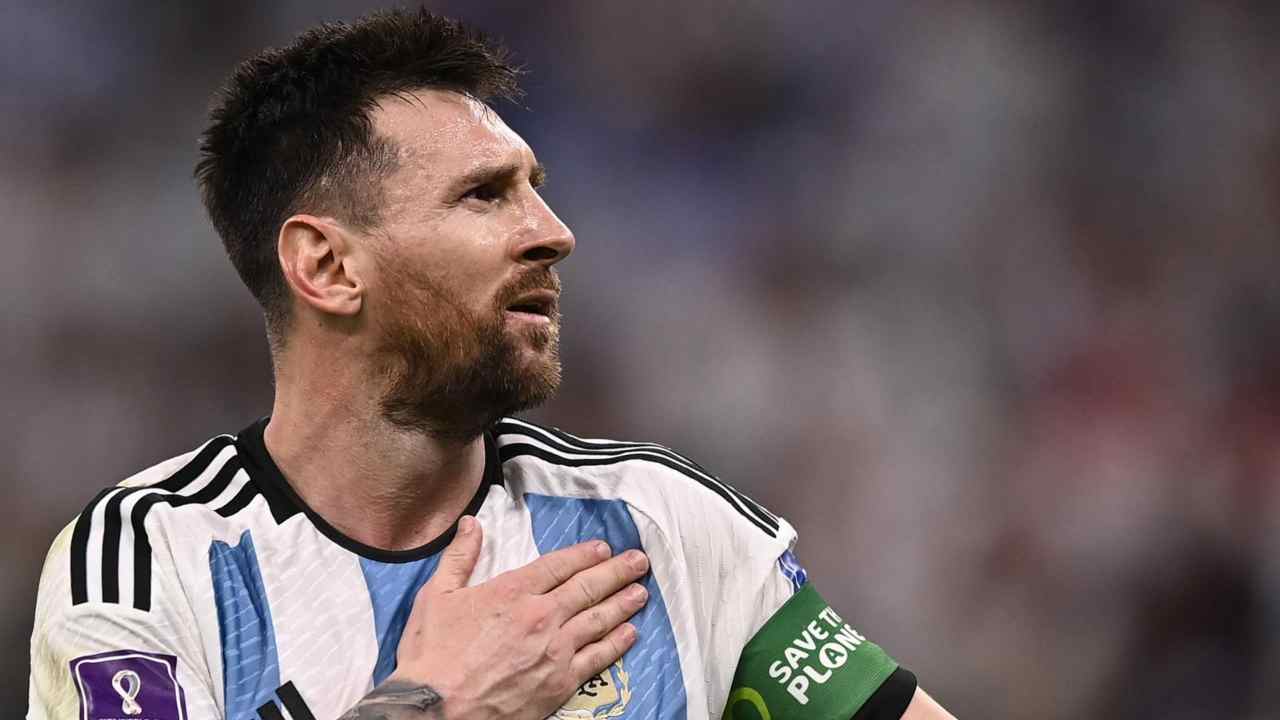 Messi esulta contro la Croazia: per Victor Hugo Morales è il "Messia"