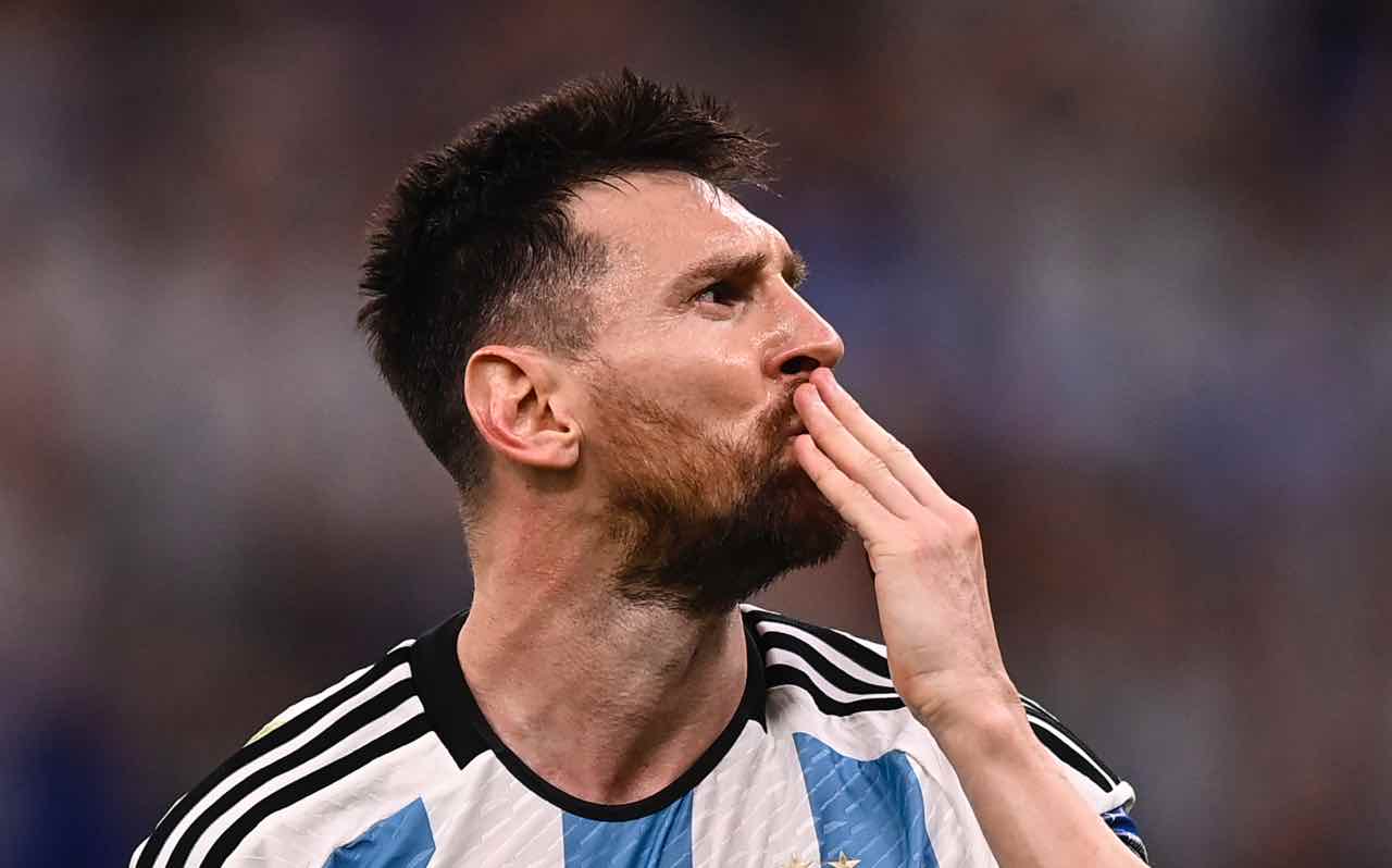 Messi felice