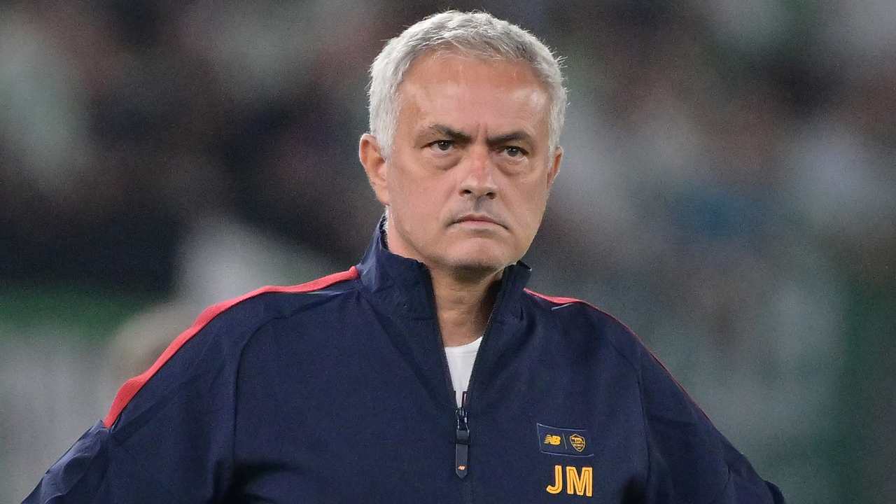 Mourinho in panchina