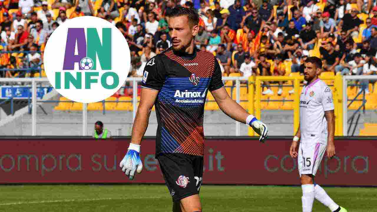 Radu in campo con la Cremonese