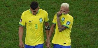 Thiago Silva con Neymar