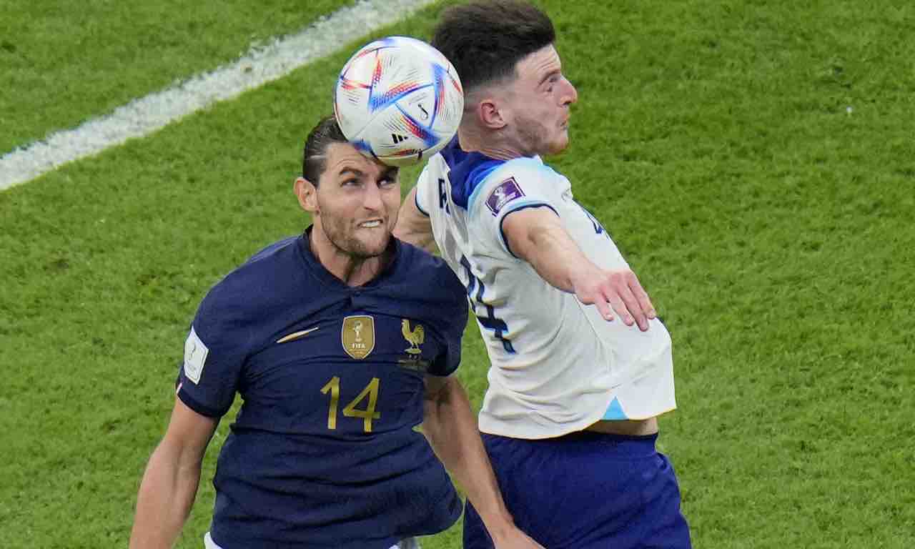 Rabiot in Inghilterra-Francia