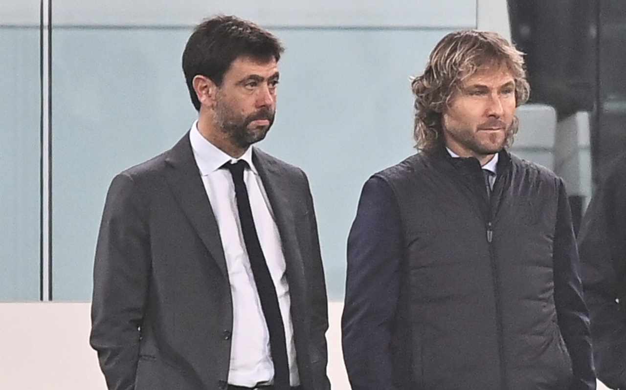 Juventus, Nedved e Agnelli a bordo campo