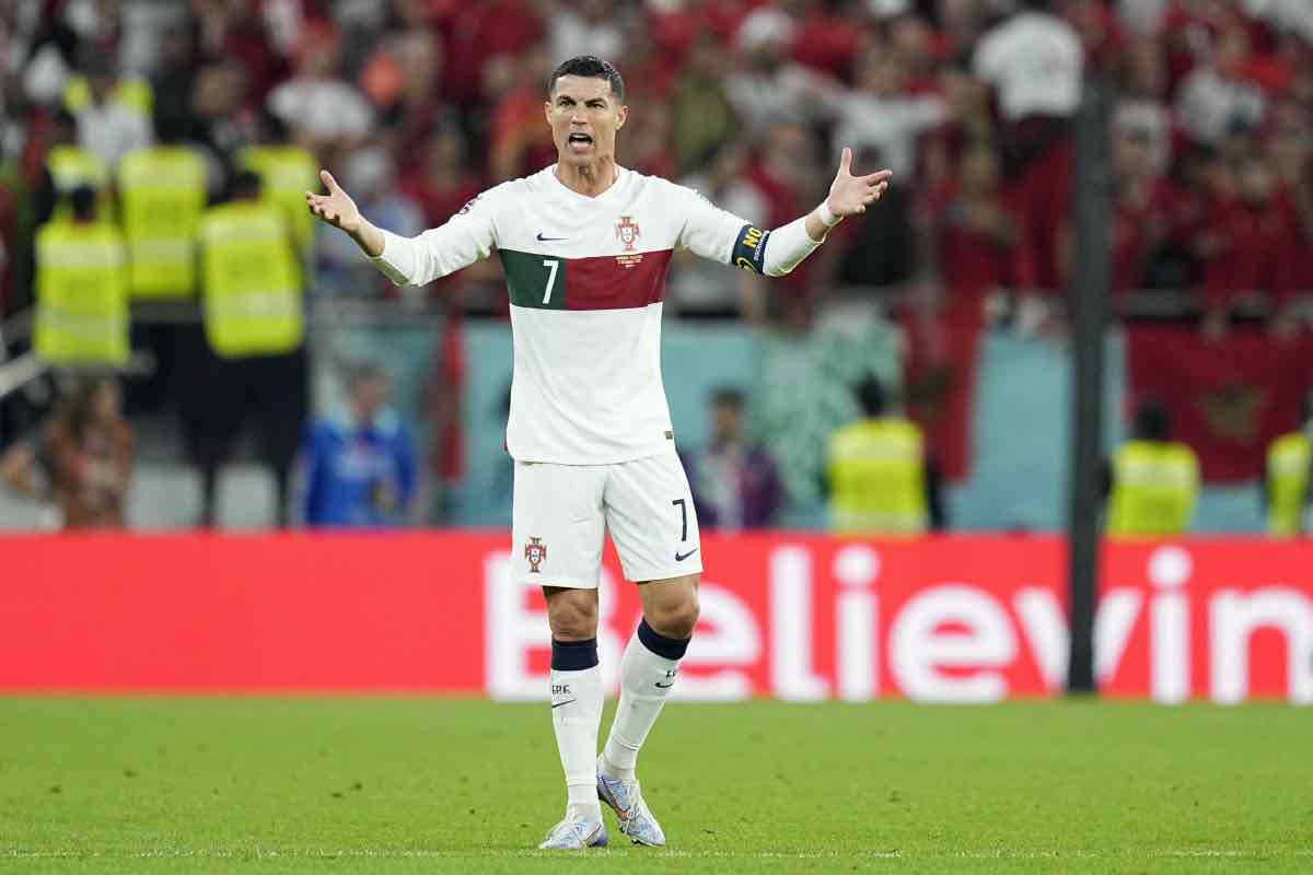 Cristiano Ronaldo in campo