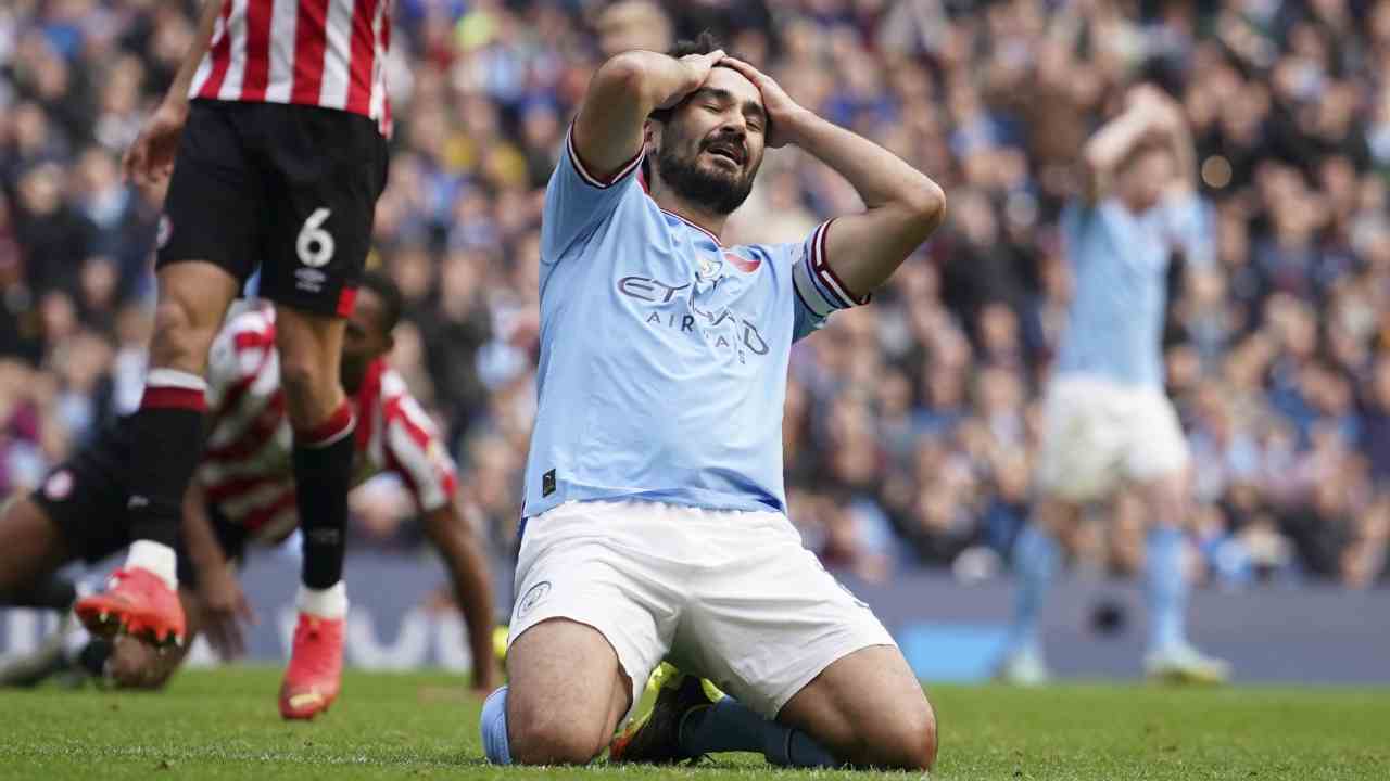 gundogan disperato manchester city