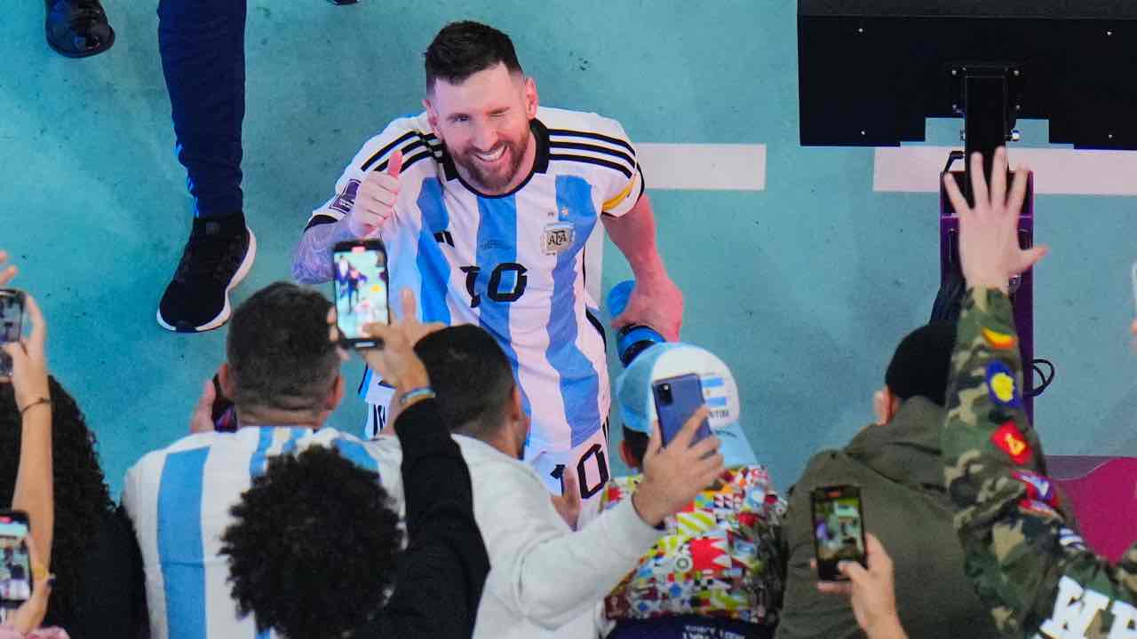 Lionel Messi sorridente