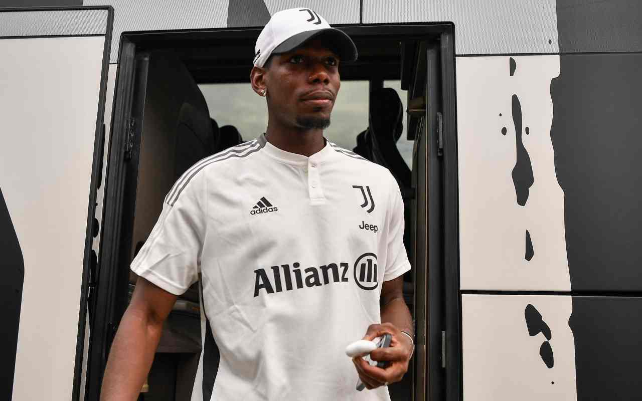 Juventus, Pogba con la maglia bianconera