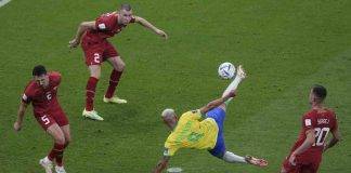 Brasile, gol in acrobazia per Richarlison
