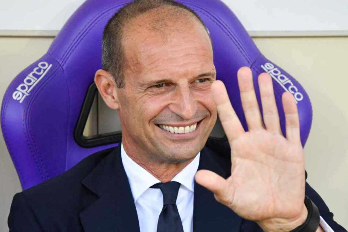 Allegri saluta