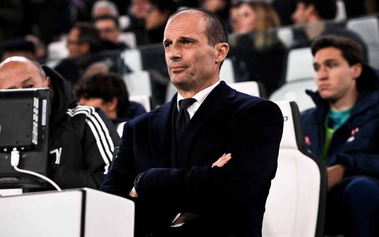 Allegri in panchina