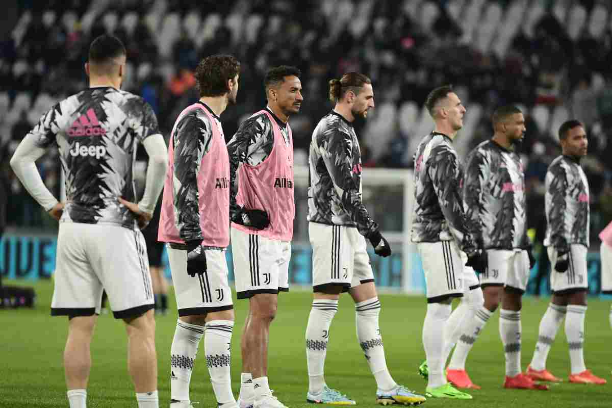 Squadra in campo Juventus