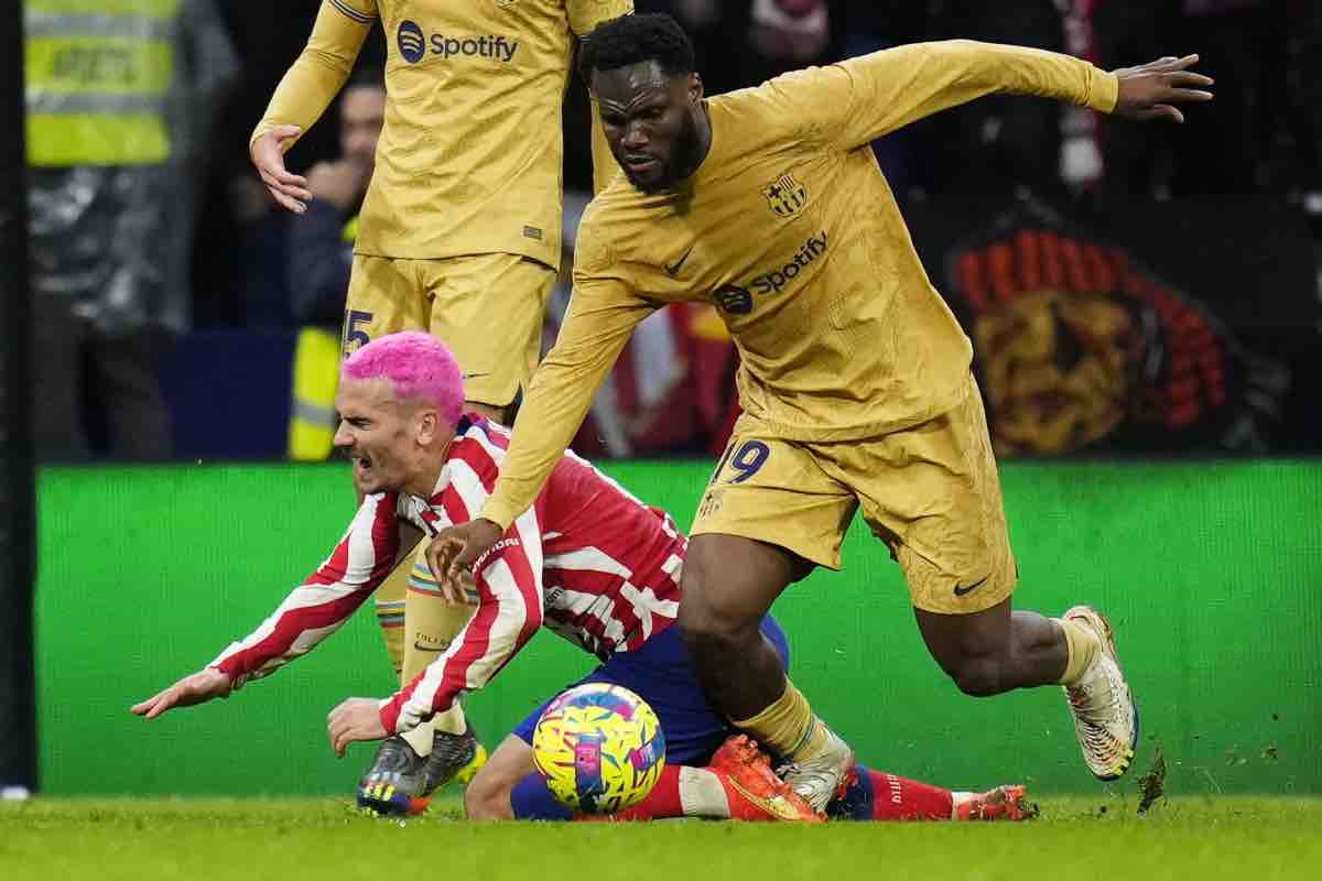 Kessie in campo col Barcellona