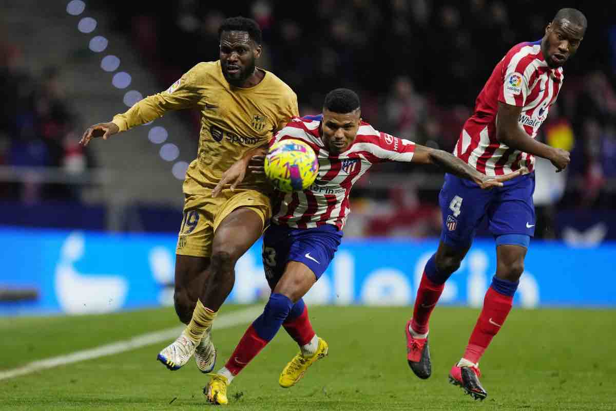 Kessie in campo col Barcellona