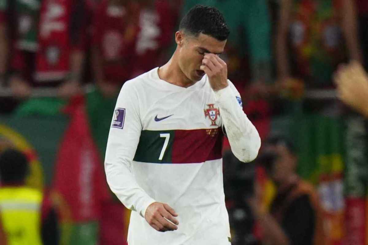 Ronaldo si dispera