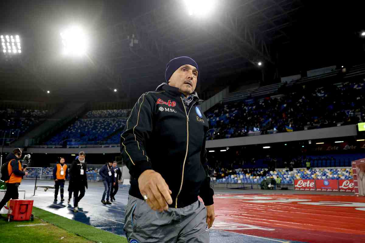 Spalletti deluso Napoli