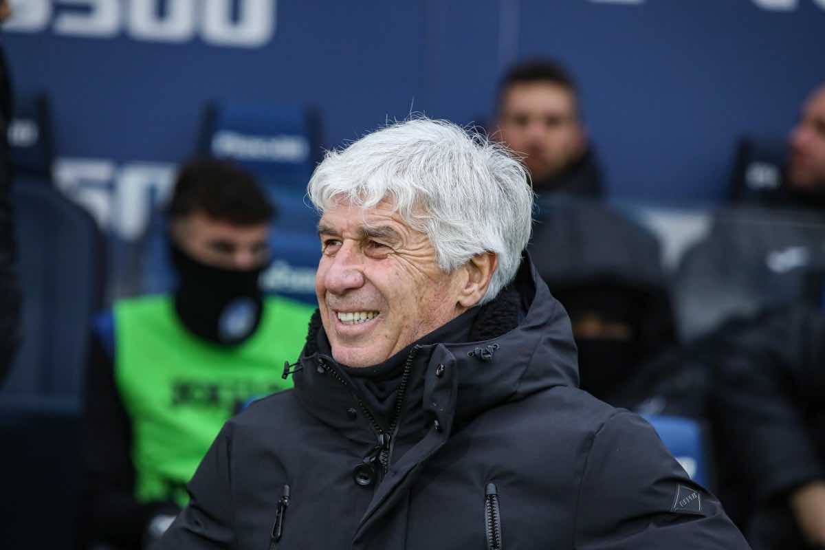 Gasperini sorride