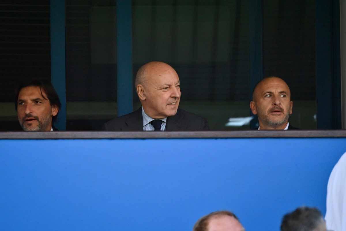 Marotta in tribuna