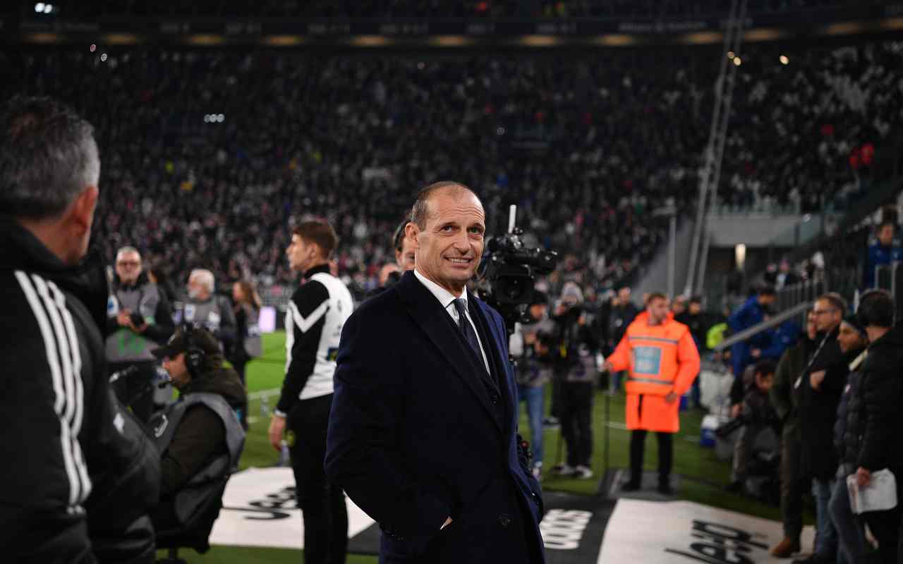 Allegri in panchina