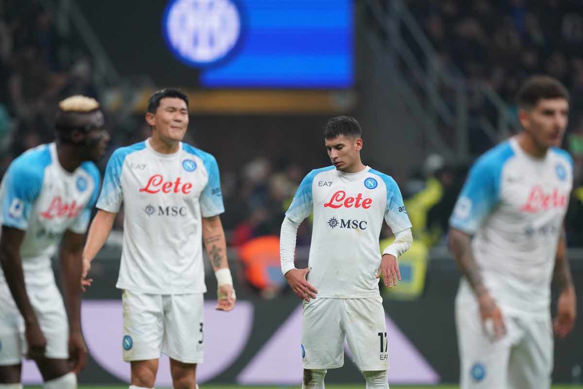 Inter-Napoli in campo