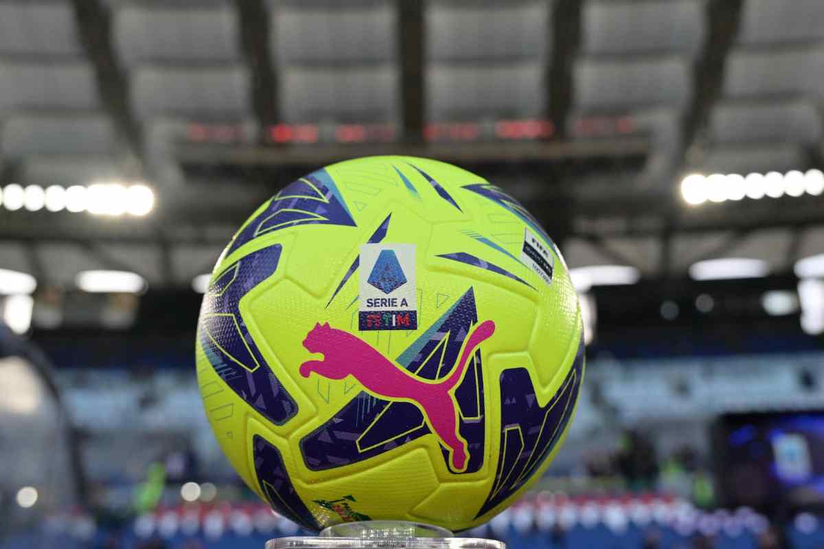 Serie A, il pallone ufficiale