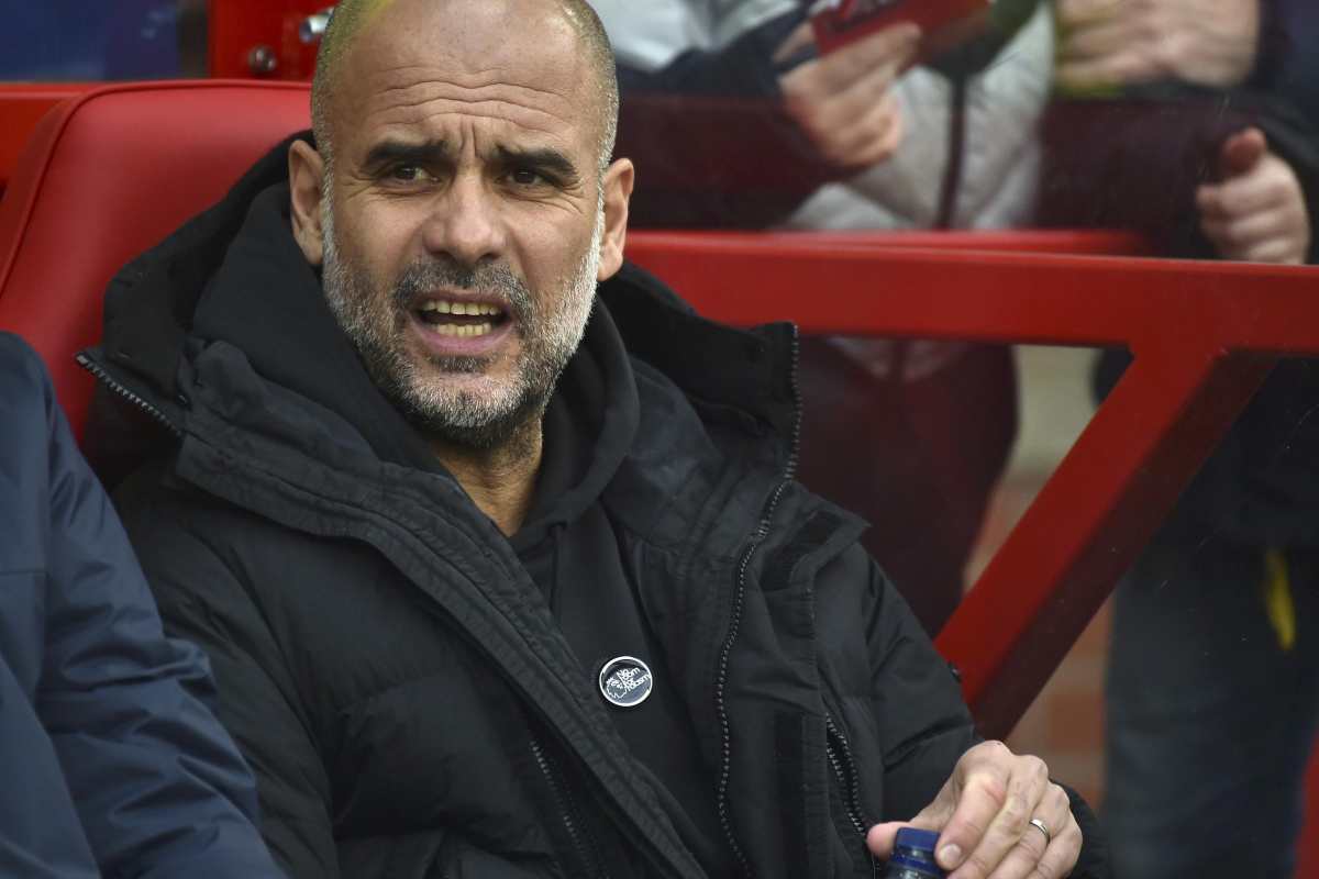 Guardiola pensieroso