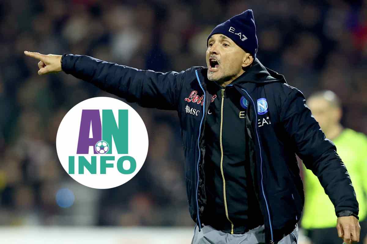 Spalletti dà indicazioni alla squadra