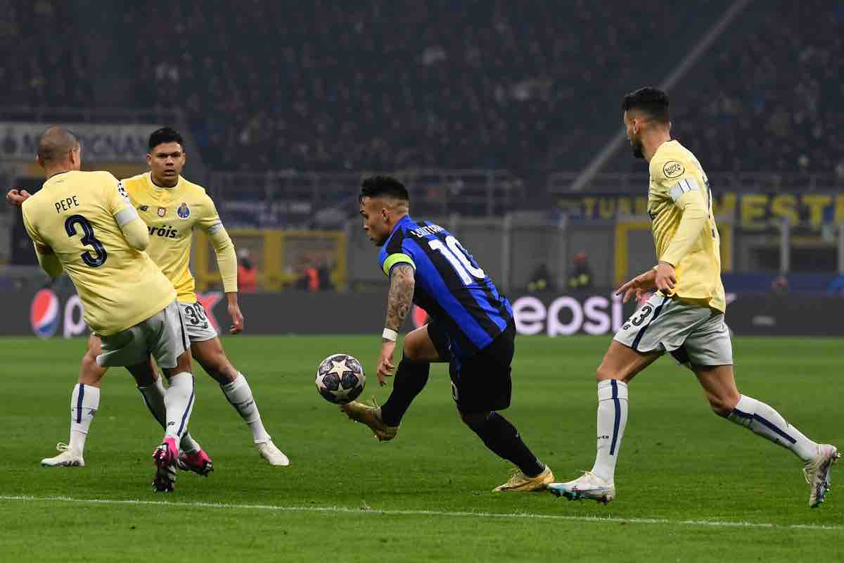 Inter-Porto, Lautaro in azione