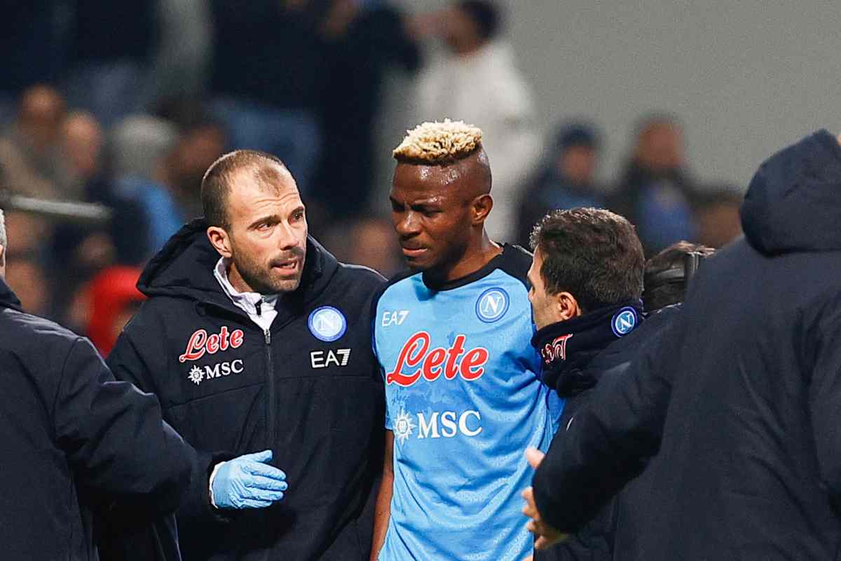 Osimhen perplesso