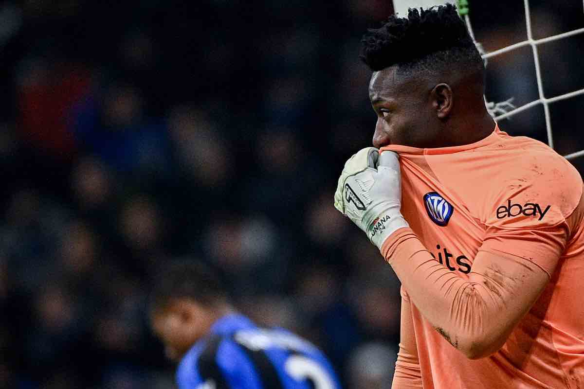 Andrè Onana pensieroso 