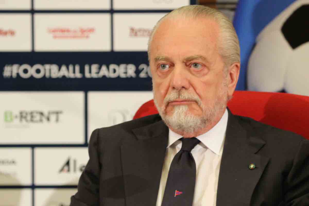 Aurelio De Laurentiis in conferenza