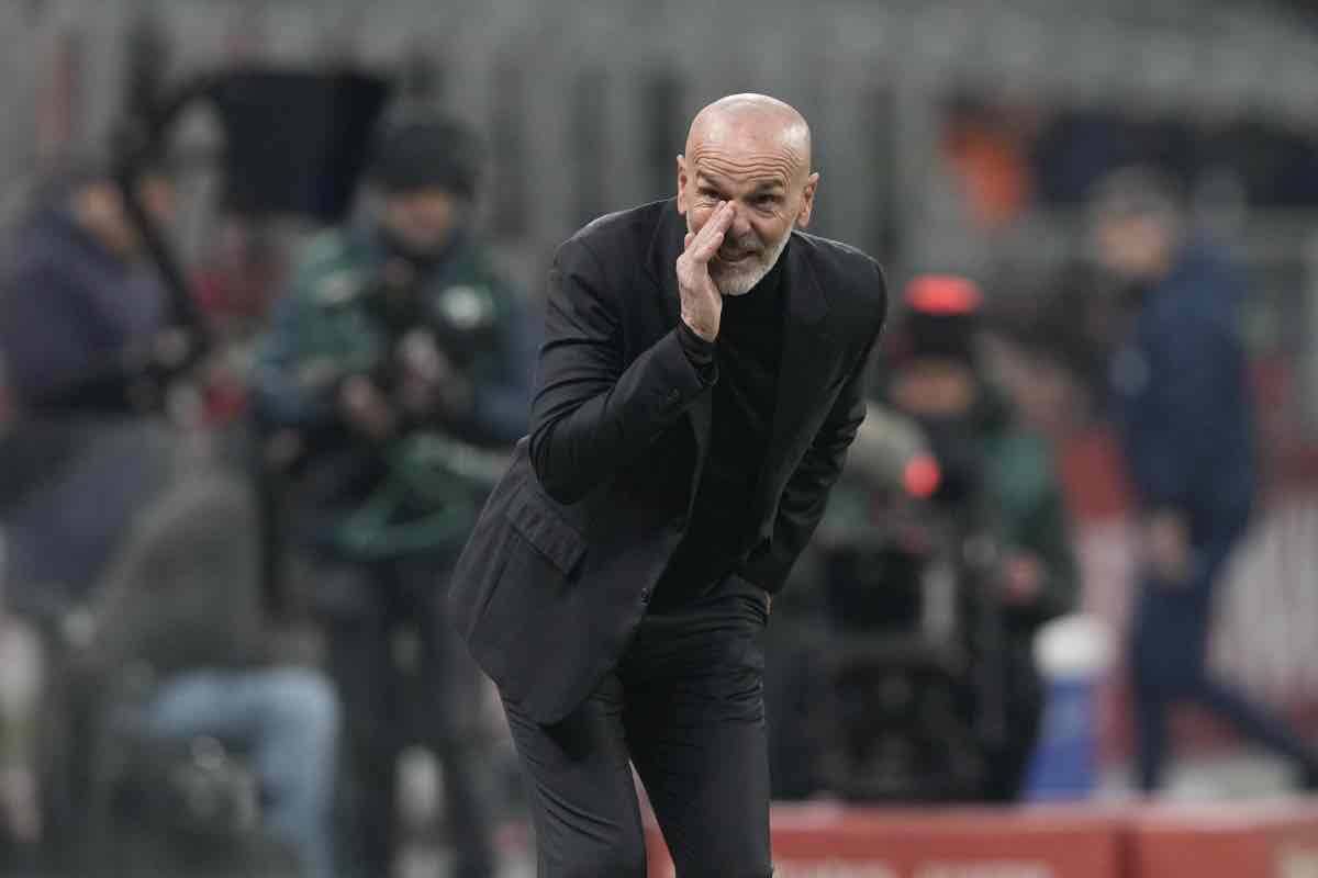 Stefano Pioli a bordocampo