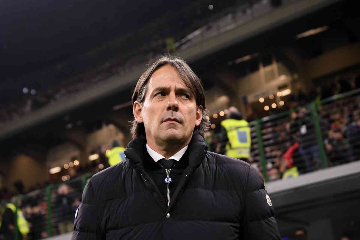 Simone Inzaghi in panchina