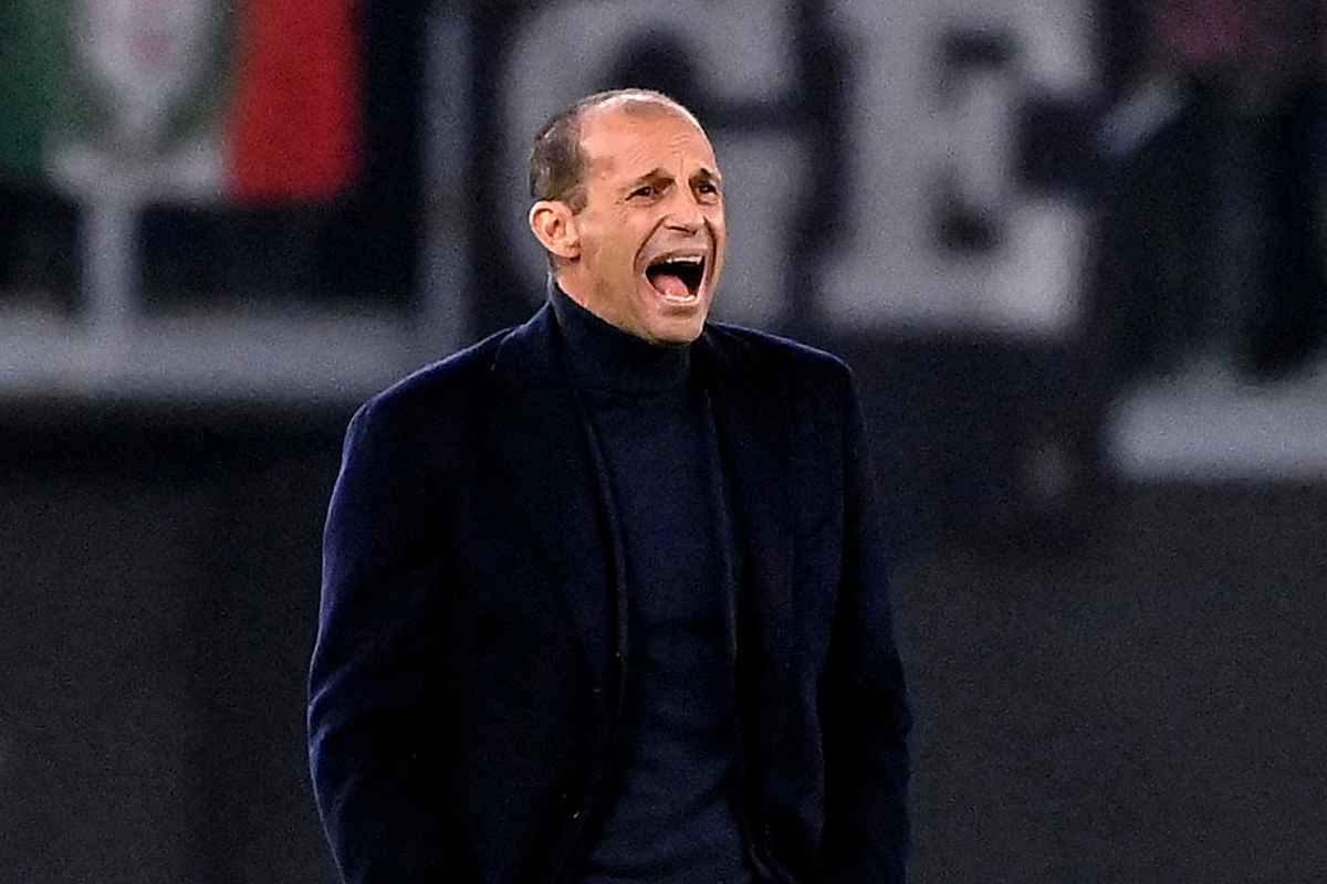 Allegri urla Juventus 