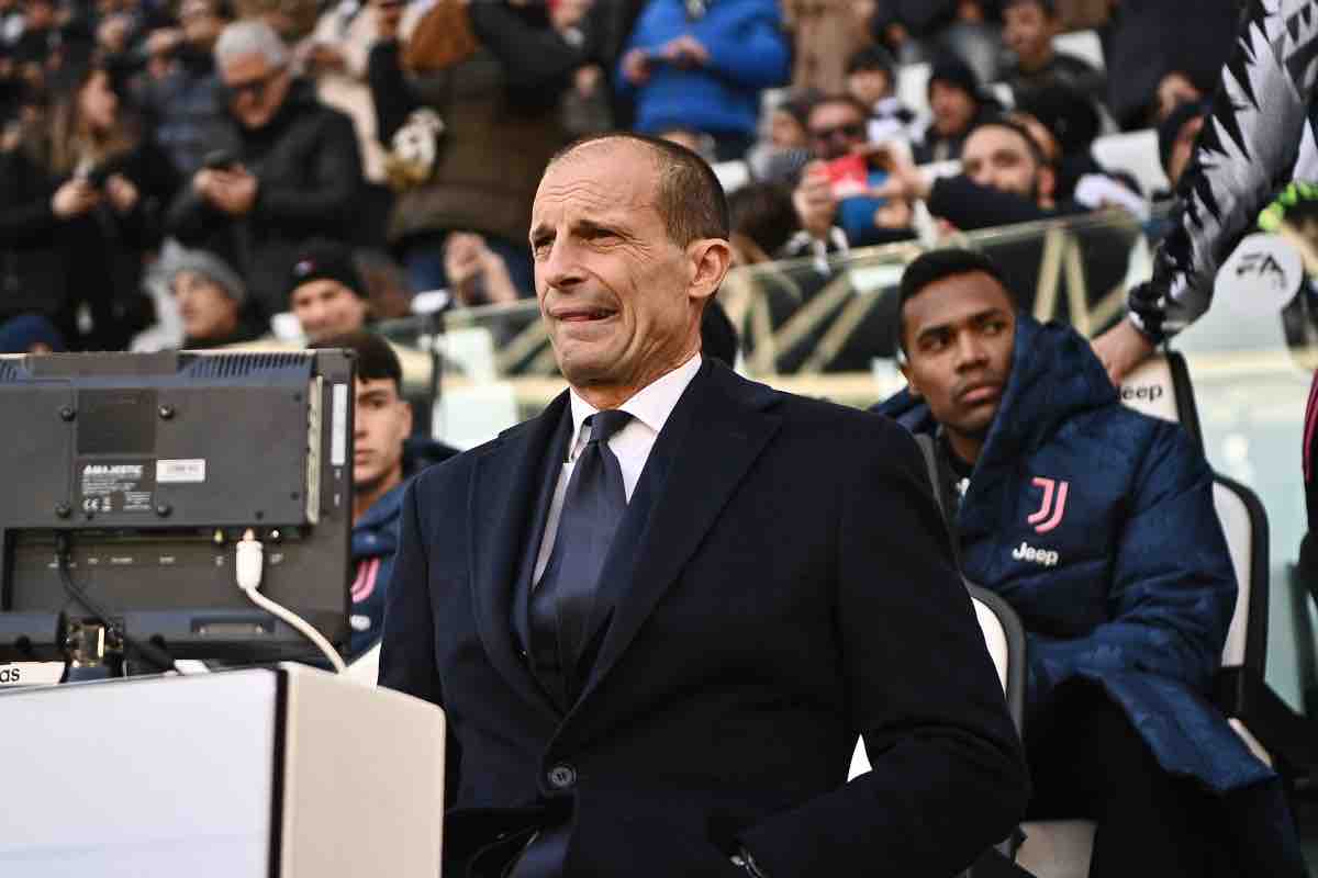 Allegri in panchina