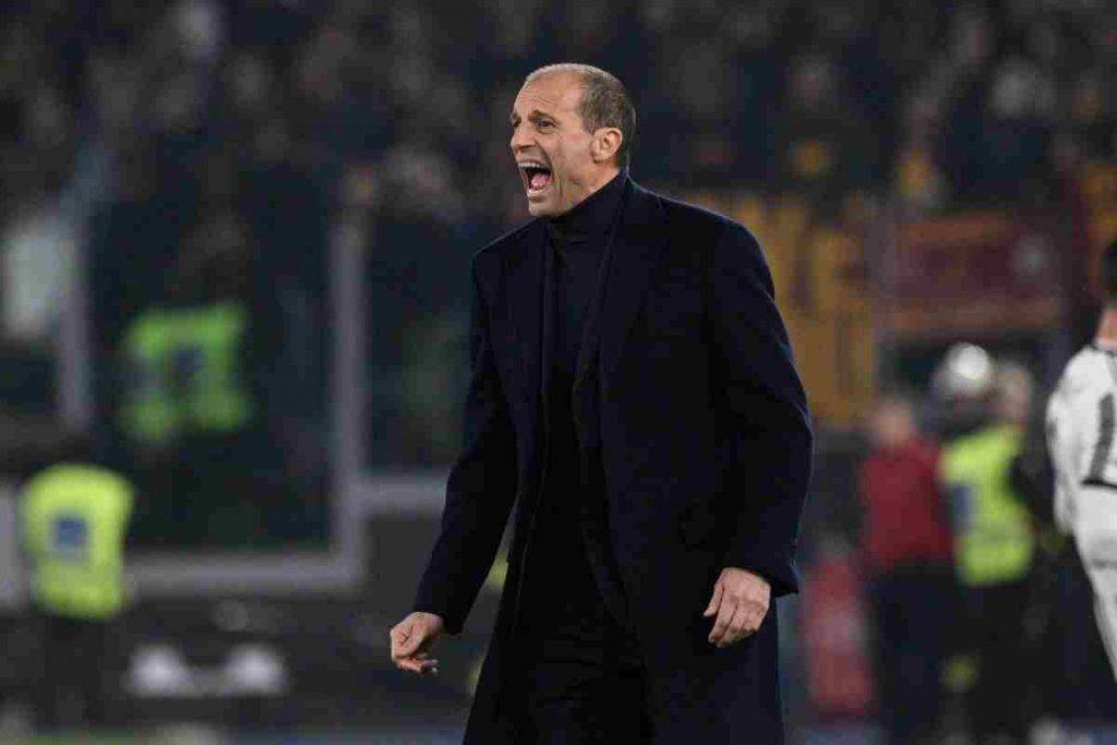 il tecnico della Juve Allegri