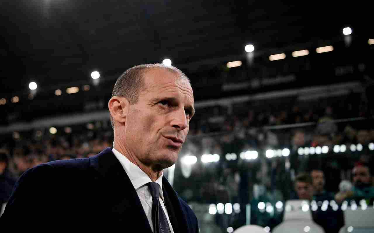 Allegri in panchina