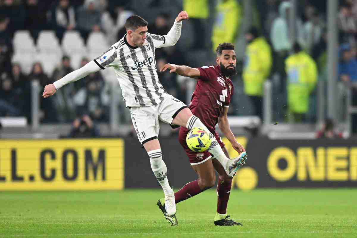 Vlahovic contro il Torino