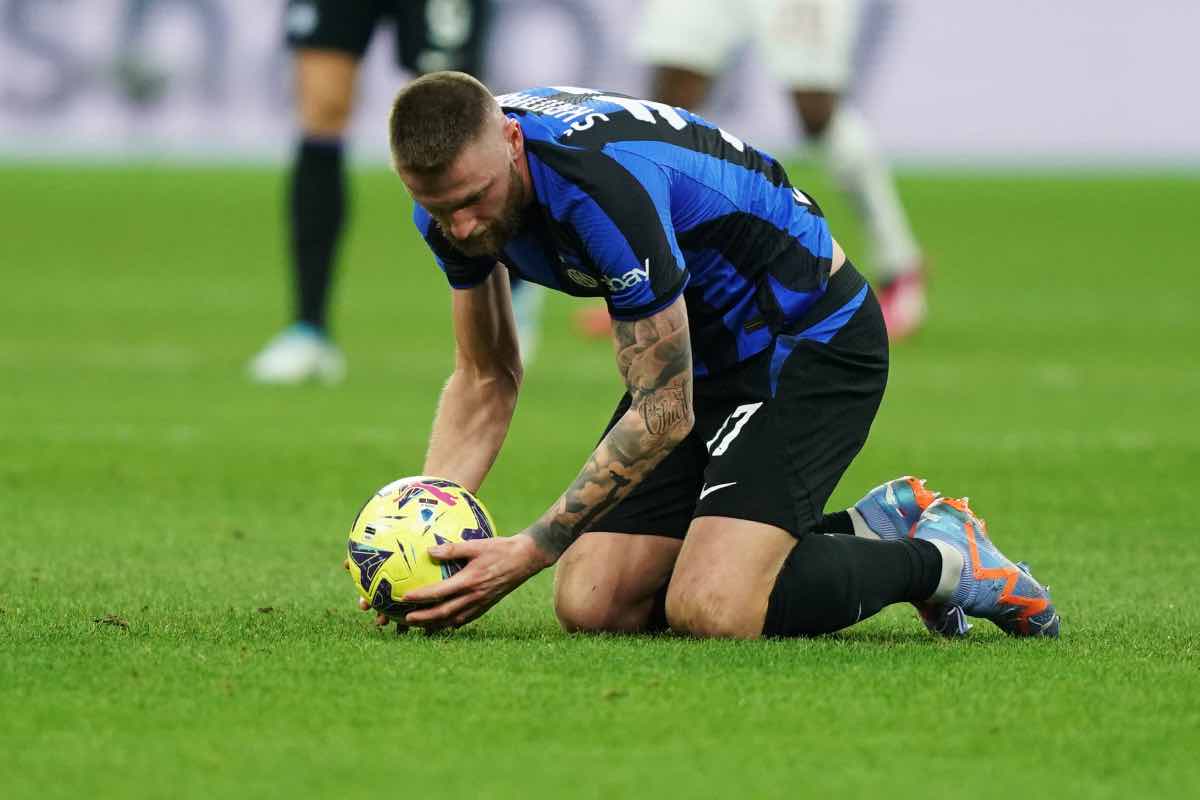 Il difensore dell'Inter Skriniar ha chiarito sui social la situazione riguardo il suo infortunio 