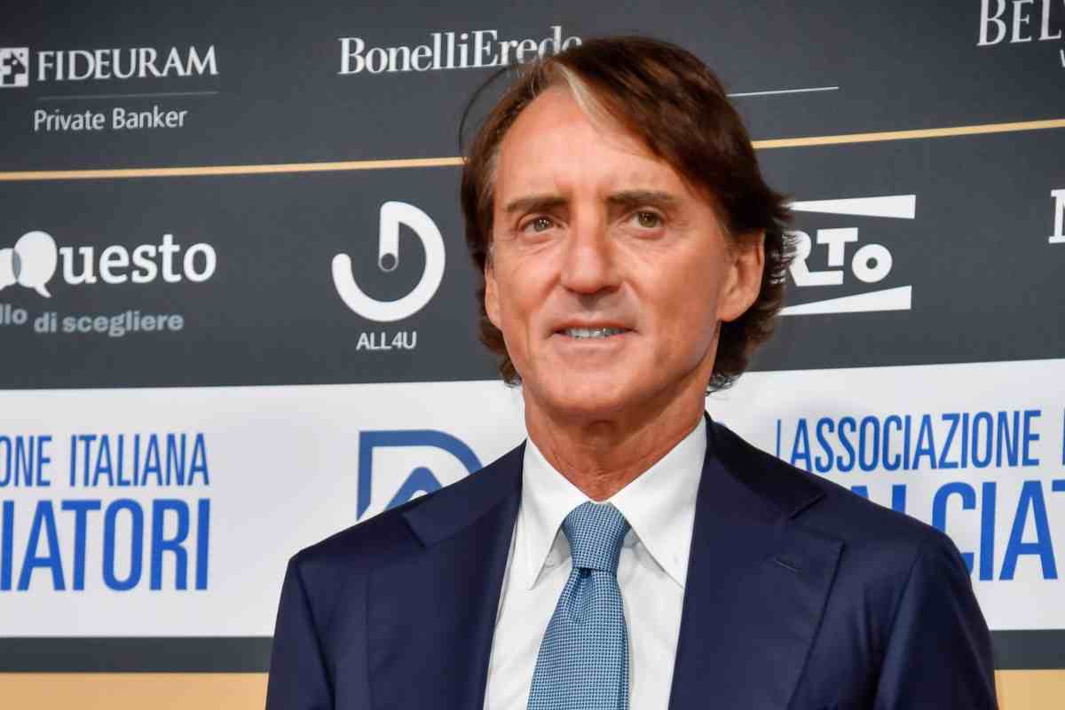 Mancini sorride Italia