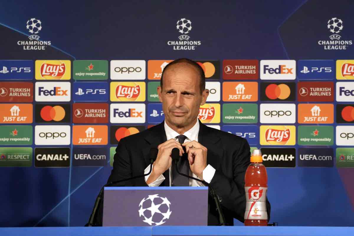 Allegri in conferenza stampa