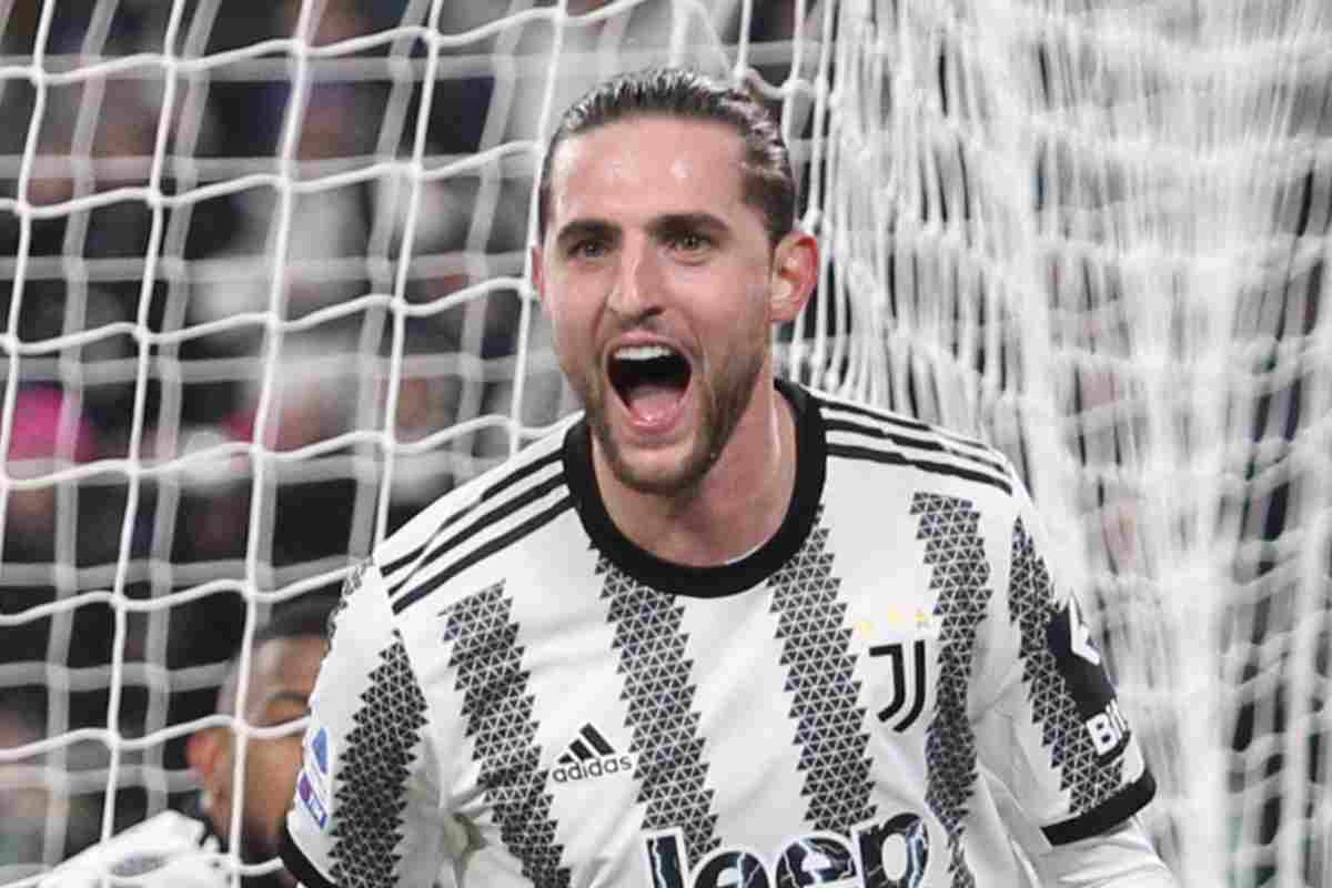 Rabiot esulta Juventus