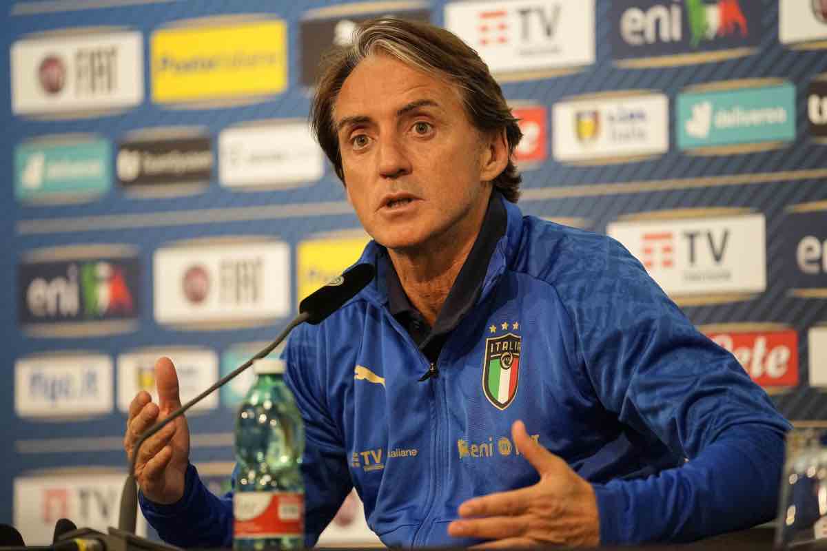Mancini parla in conferenza stampa