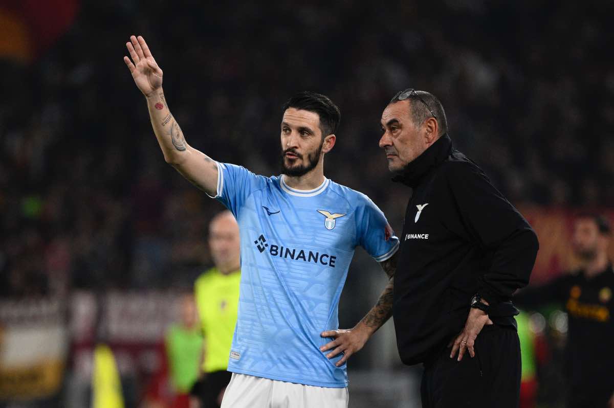 Sarri e Luis Alberto