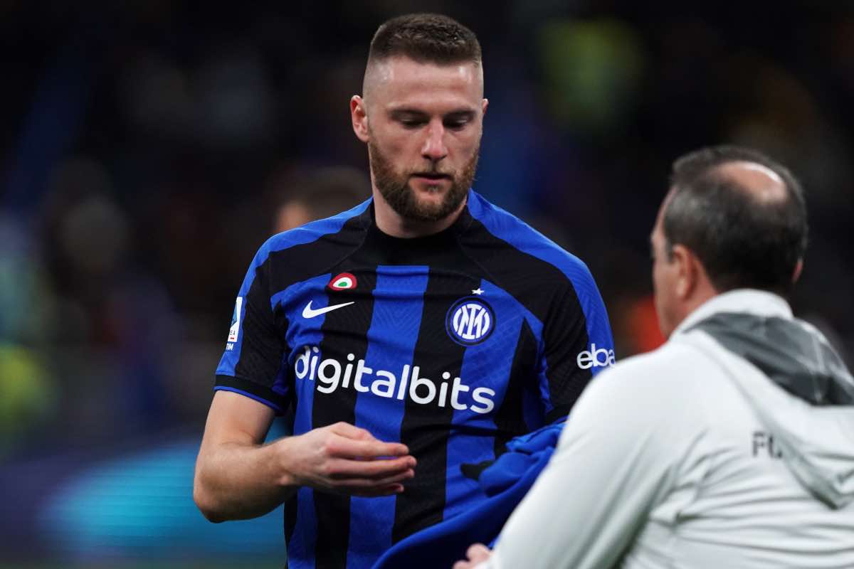 Il difensore dell'Inter Skriniar ha chiarito sui social la situazione riguardo il suo infortunio