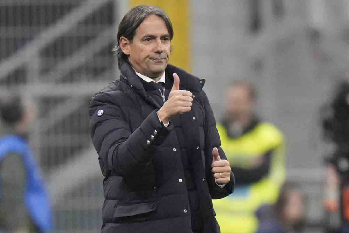 Simone Inzaghi pensieroso